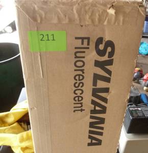 lot 211 image: New unopened case of sylvania bulbs just like lot 205 but unopened