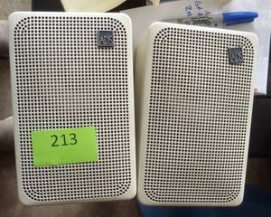 lot 213 image: 3 speakers