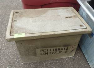 lot 230 image: commercial utility vault