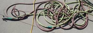lot 243 image: 2 garden hoses