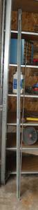 lot 245 image: Seven pieces of 7 ft long threaded rod