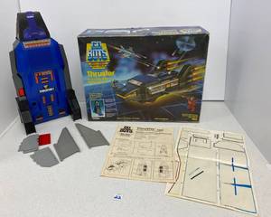 lot 22 image: Vintage GoBots Thruster Renegade GoBots Headquarters with Original Box