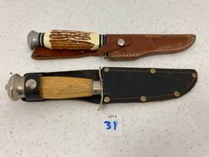 lot 31 image: Vintage German made Knife and Swedish made Knife