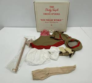 lot 67 image: Vintage Shirley Temple Dress Up Doll  Wee Willie Winkle  Outfit