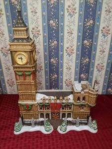 lot 99 image: Department 56 Heritage Village Collection Dickens Village Series Big Ben, 1998