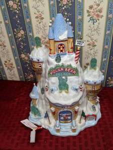 lot 518 image: Department 56 The North Pole Collection Polar Bear Palace Limited Edition Series