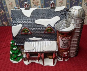 lot 144 image: Department 56 The Original Snow Village Christmas Barn Dance