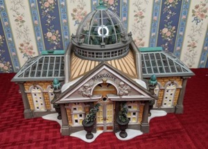 lot 142 image: Department 56 Heritage Village Collection Dickens Village Series Margrove Orangery