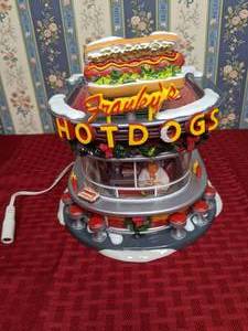 lot 187 image: Department 56 The Original Snow Village Frankys Hot Dogs