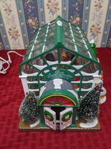 lot 183 image: RETIRED Vintage Department 56 The Original Snow Village The Secret Garden Greenhouse