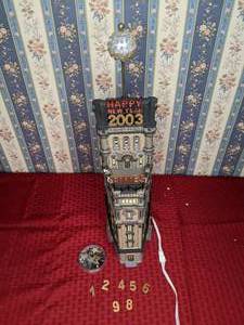lot 177 image: RETIRED Vintage Department 56 Special Edition The Times Tower Christmas in The City Series