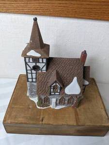 lot 154 image: Department 56 Heritage Village Collection Dickens Village Series Old Michael Church