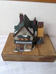 lot 173 image: RETIRED Vintage Department 56 Heritage Village Collection Giggelswick Mutton & Ham Dickens Village Series