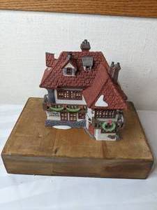 lot 160 image: RETIRED Vintage Department 56 Heritage Village Collection Mr. Wickfield Solitor Dickens Village Series by David Copperfield