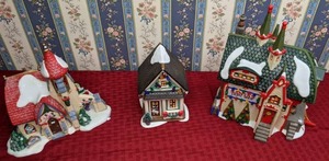 lot 368 image: Vintage Department 56 North Pole Series & More, Set of (3)