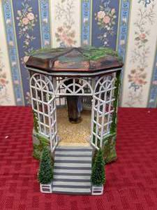 lot 228 image: Vintage Department 56 Heritage Village Collection The Sound of Music Gazebo Music Box