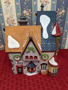 lot 208 image: Vintage Department 56 North Pole Series Tassys Mittens & Hassels Woolies
