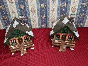 lot 210 image: Vintage Department 56 The Original Snow Village Fishermans Nook Bass Cabin
