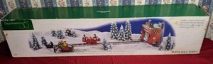 lot 216 image: Vintage Department 56 North Pole Series Loading the Sleigh
