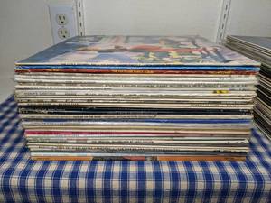 lot 334 image: Vintage Vinyl Music RecordAlbum Collection Grease, Gigi, American Graffiti, Etc.