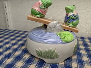 lot 320 image: Collection of Otagiri Frog Music Boxes and Treasure Chest