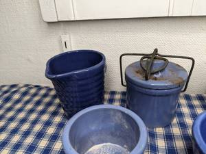 lot 327 image: Vintage Carr China Company - 10 Piece Crock Set - Restaurant Ware