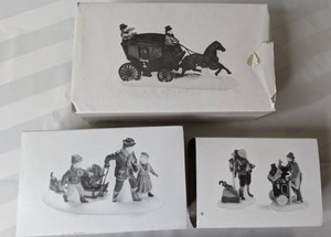 lot 360 image: Vintage Department 56 Heritage Village Collection, Set of (3)