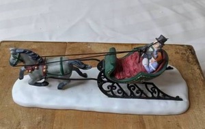 lot 297 image: Heritage Village Collection Dashing Through the Snow