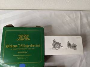 lot 299 image: Heritage Village CollectionDickens Village Postern, C. Bradford, Wheelwright and Son