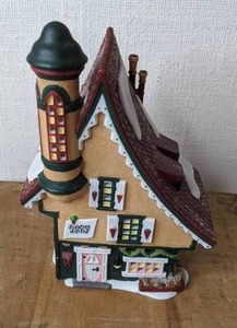lot 244 image: Vintage Department 56 Heritage Village Collection, North Pole Series Elfin Snow Cone Works