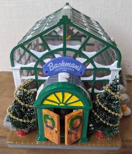lot 248 image: Vintage Department 56 The Original Snow Village The Bachmans Greenhouse