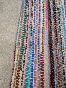 lot 700 image: Collection of Seven Rag Rugs