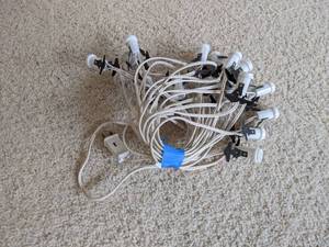 lot 800 image: Department 56 Village Accessories - 20 Socket Light Set
