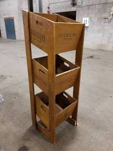 lot 503 image: Duckhorn Vineyards Napa Valley Wood Display Stand 3-tier