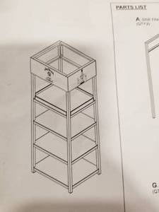 lot 517 image: Jim Beam Metal Display Stand