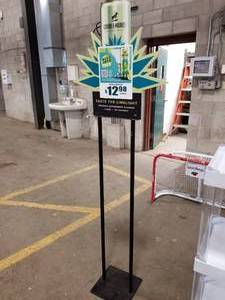 lot 527 image: Crook & Marker Metal Sign