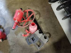 lot 334 image: Par-Aide Master Golf Ball Wash Station, Stand, Spare Parts