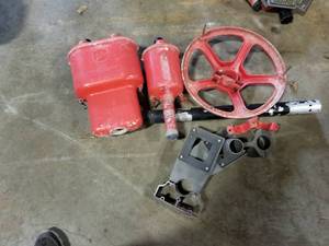 lot 337 image: Par-Aide Dual Ball Golf Ball Wash Station, Stand, Spare Ball Washer Single, Misc. Parts