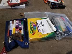lot 369 image: Craft Supplies - Pencils, Markers