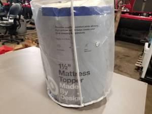 lot 571 image: Target King 1-12 Memory Foam Mattress Topper (in original packaging)