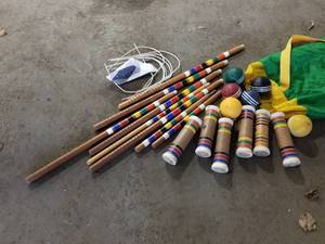 lot 362 image: Croquet Set, Carry Bag