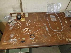 lot 413 image: Womens Cosmetic Jewelry - Earrings, Rings, Bracelets, Necklaces