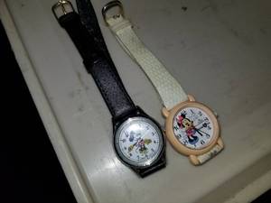 lot 421 image: Lot of (2) Womens Mickey Mouse Wrist Watches