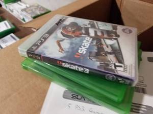 lot 430 image: Lot of (3) Sony PS3 Games - Skate 3, ModNation Racers, Motor Storm