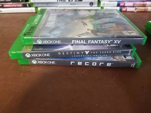 lot 447 image: Lot of (3) Microsoft XBox One Games - Final Fantasy XV, Destiny The Taken King, Recore