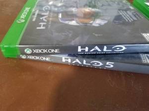 lot 448 image: Lot of (2) Microsoft XBox One Games - Halo, Halo 5 Guardians