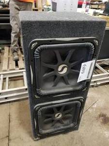 lot 689 image: Solar Barik Kicker 15 Speaker