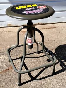 lot 60 image: Garage Shop Stool