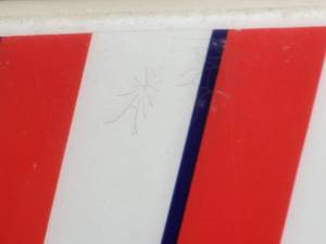 lot 85 image: KFC Drive Thru Plastic Sign