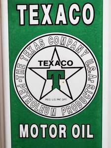lot 55 image: Texaco Metal Thermometer Sign
